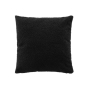 Coussin Déhoussable 45 x 45 cm – Bouclette Unie – Wooly Noir