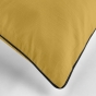 Housse de couette 260 x 240 cm coton lavé 57 fils Linette Jaune