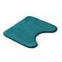 Contour wc microfibre 45*45cm vitamine Bleu/emeraude