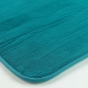 Contour wc microfibre 45*45cm vitamine Bleu/emeraude