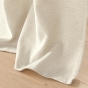Lot de 2 Rideaux a oeillets 140 x 260 cm velours jacquard Mika Beige