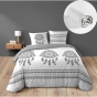 Pack Housse de couette 240 x 220 cm rêve indien + drap housse 140x190 cm