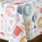 Nappe rectangle 140 x 240 cm pvc imprimé Kitchen