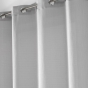 Voilage à oeillets 140 x 240 cm voile tissé Soane gris