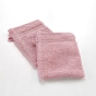 2 gants de toilette 15 x 21 cm eponge unie tendresse Bois De Rose