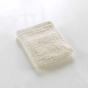 Serviette invité 30 x 50 cm coton éponge unie Élégance Sable