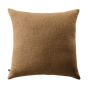 Coussin Déhoussable 45 x 45 cm – 100 % Coton Texturé – Sixtine Camel
