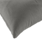 Coussin dehoussable 30 x 50 cm coton/polyester recycle grs twily Gris