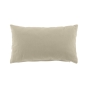 Coussin dehoussable 30 x 50 cm coton/polyester recycle grs twily Beige