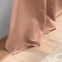 Rideau à œillets 140 x 260 cm microfibre unie ABSOLU Blush