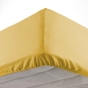 Drap housse 90 x 190 cm bonnet 30 cm Microfibre Oscar Miel