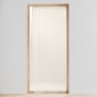 Panneau passe tringle 90 x 200 cm voile tisse carlin Beige