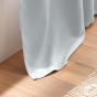 Lot de 4 Rideaux Occultants à Œillets - 135 x 240 cm - Couleur Gris pâle