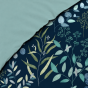 Parure de lit 3 pièces 200 x 200 cm 100% coton 57 fils STACY + 2 taies