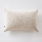 Coussin Déhoussable 40 x 60 cm – 100 % Coton Texturé – Sixtine Pampa
