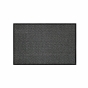 Tapis rectangle 80 x 120 cm anti-poussière Julius - Noir/Gris