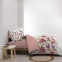 Housse de couette 240 x 220 cm double gaze coton 57 fils Rosine