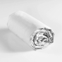 Pack parure de couette 220 x 240 cm Stormi + drap housse (140) Blanc