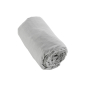 Pack housse de couette 140 x 200 cm + drap housse 90 x 190 cm flanelle Brume