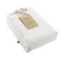 Pack housse de couette 140 x 200 cm + drap housse 90 x 190 cm flanelle Blanc