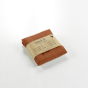 Taie d’oreiller CANDICE 50 x 70 cm - Flanelle chaude 100% coton - Tomette