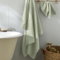 Drap de bain Softy 100 x 150 cm – Éponge Zero Twist 100% coton peigné 600 g/m² – Amande