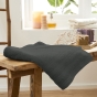 Drap de Douche Spa 70 x 140 cm 100% Coton 400 gr/m² - Ardoise