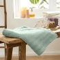 Drap de Douche Spa 70 x 140 cm 100% Coton 400 gr/m² - Menthe