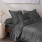 Drap-housse 140 x 190 cm Percale de Coton Peigné Rose – 80 fils/cm² – Bonnet 35 cm