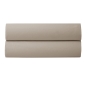 Drap-housse 140 x 190 cm Percale de Coton Peigné Lin – 80 fils/cm² – Bonnet 35 cm