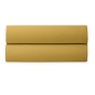Drap-housse 140 x 190 cm Percale de Coton Peigné Mangue – 80 fils/cm² – Bonnet 35 cm