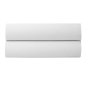 Drap Housse 90x190 cm 1 Place 100% Coton 57 Fils/cm² Bonnet 30 cm Blanc