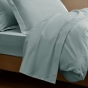 Drap-Housse 180 x 200 cm Prestige Céladon – Satin de Coton Peigné 120 fils/cm² – Bonnet 30 cm