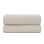 Drap-Housse 180 x 200 cm Prestige Sable – Satin de Coton Peigné 120 fils/cm² – Bonnet 30 cm