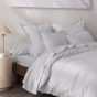 Drap Plat Percale 240 x 300 cm – Pur Coton Peigné Longues Fibres 80 Fils/cm² - Perle