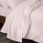 Drap Plat Percale 240 x 300 cm – Pur Coton Peigné Longues Fibres 80 Fils/cm² - Rose
