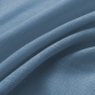 Rideau ajustable 140 x 270 cm + 8 anneaux pinces – Effet lin EVASION Bleuet