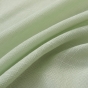 Rideau ajustable 140 x 270 cm + 8 anneaux pinces – Effet lin EVASION Menthe