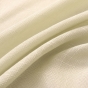 Rideau ajustable 140 x 270 cm + 8 anneaux pinces – Effet lin EVASION Sable