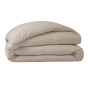 Housse de couette Percale de coton peigné 80 fils/cm²- 260 x 240 cm - Lin