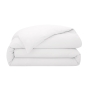 Housse de Couette 240 x 220 cm Prestige 120 Fils/cm² Satin de Coton Blanc