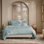 Housse de Couette 240 x 220 cm Prestige 120 Fils/cm² Satin de Coton Céladon