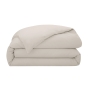 Housse de Couette 240 x 220 cm Prestige 120 Fils/cm² Satin de Coton Sable