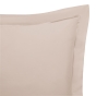 Taie d'Oreiller 50 x 70 cm Rose blush – Satin de Coton 120 Fils/cm² – Hôtellerie Haut de Gamme