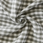 Lot de 2 Taies d'Oreiller 60 x 60 cm Double Gaze de Coton VICKIE Romarin