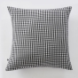 Lot de 2 Taies d'Oreiller 60 x 60 cm Double Gaze de Coton VICKIE Truffe