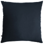 Parure de lit 240 x 220 cm + 2 taies 60 x 60 cm double gaze de coton GAÏA Minuit