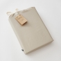 Ensembe drap housse 140 x 190 cEnsemble de lit drap housse 140 x 190 cm Satin de bambou 120 fils SALOMÉ Pampa 2 taies 60 x 60 cmm + 2 taies 60 x 60 cm en bambou de satin Salomé Naturel