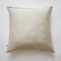 Ensembe drap housse 140 x 190 cEnsemble de lit drap housse 140 x 190 cm Satin de bambou 120 fils SALOMÉ Pampa 2 taies 60 x 60 cmm + 2 taies 60 x 60 cm en bambou de satin Salomé Naturel