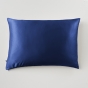 Taie d’Oreiller 50 x 70 cm – 100 % Soie de Mûrier – Soanne Bleu Crépuscule